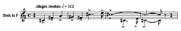 Ilya's theme from the first movement